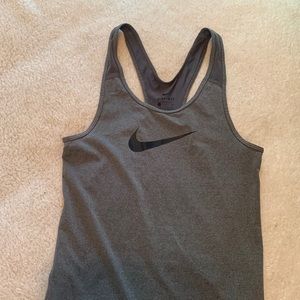 Nike Racerback Grey/Dark grey Tank top